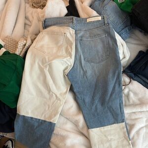 jonathan simkhai multicolor block jean